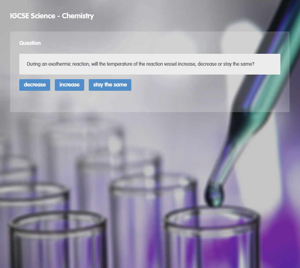 IGCSE Chemistry: Chemical Energetics